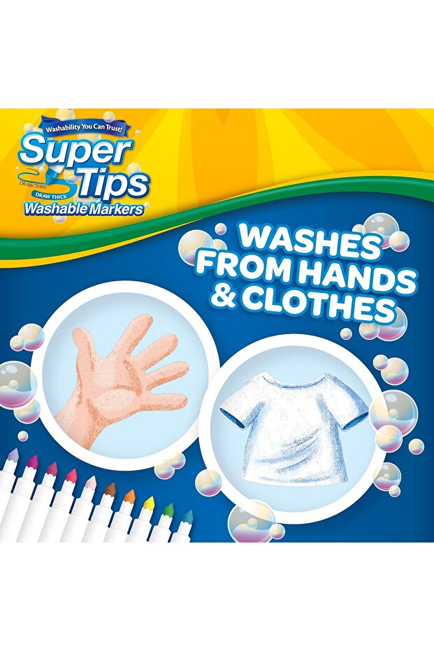 SuperTips 50 Count Washable Marker Set - 5