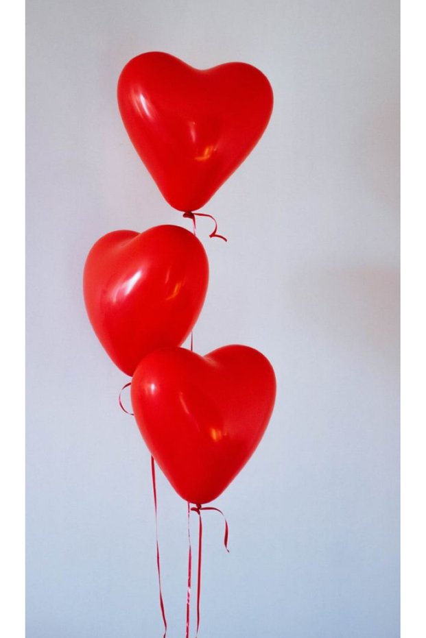 Kalisan Latex Heart Balloons 12 Inch 10 Pieces