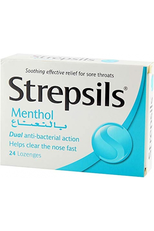 Strepsils Menthol 24 Lozenges