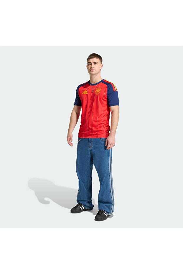 FIFA World Cup 26 İspanya İç Saha Forması JN4390 Kırmızı - 5