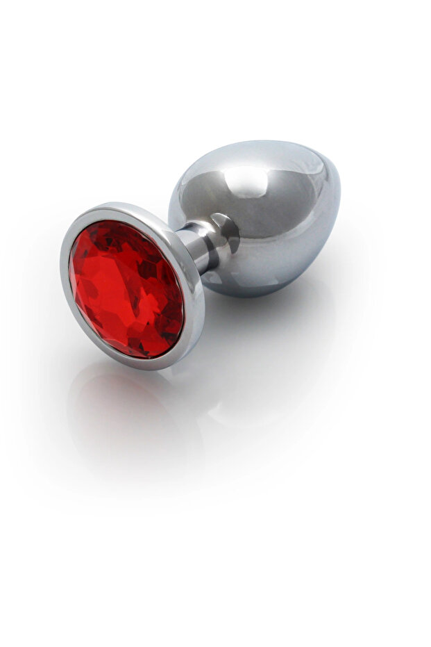 Ouch! - Metal Butt Plug - Round - Medium - 7