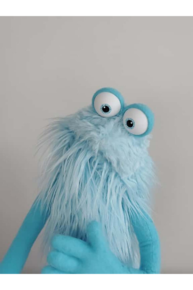 "Buzşeker" El Yapımı Kukla – Tek Kol Hareketli, Oynar Ağız, Vantrolog Kukla - 1