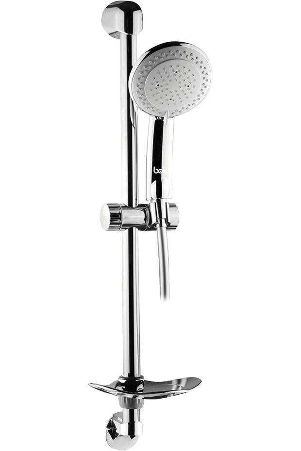 Prime Shower Kit – 61cm Rectangular Rain Shower with Rail & Flexible Hose – 1 year warranty