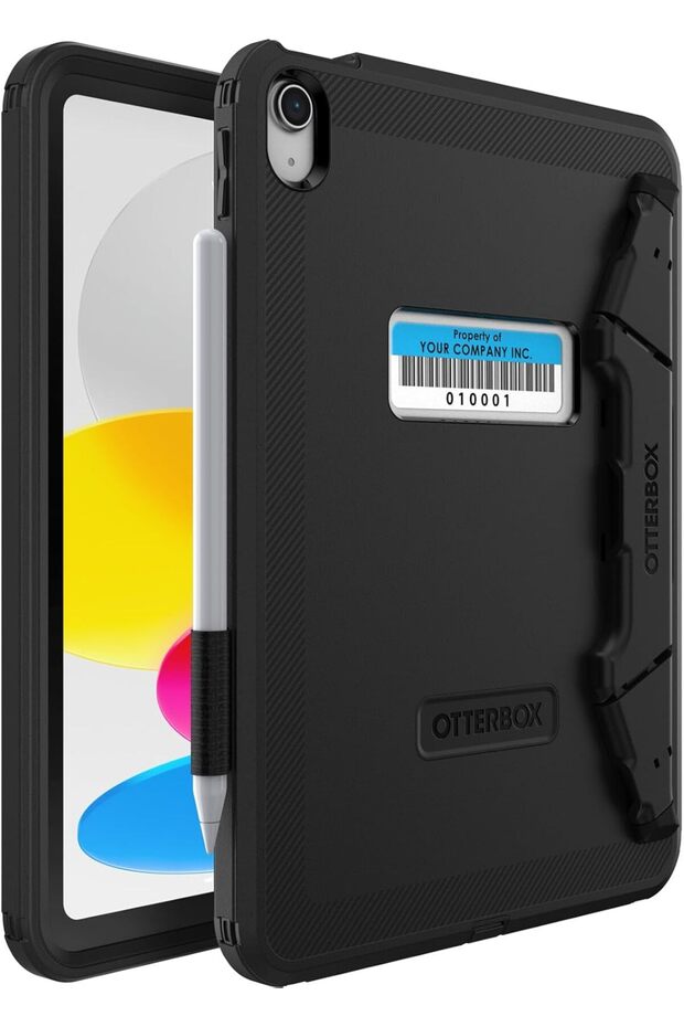 Defender Kickstand Case for iPad 10th & 11th Gen (A16) - Black