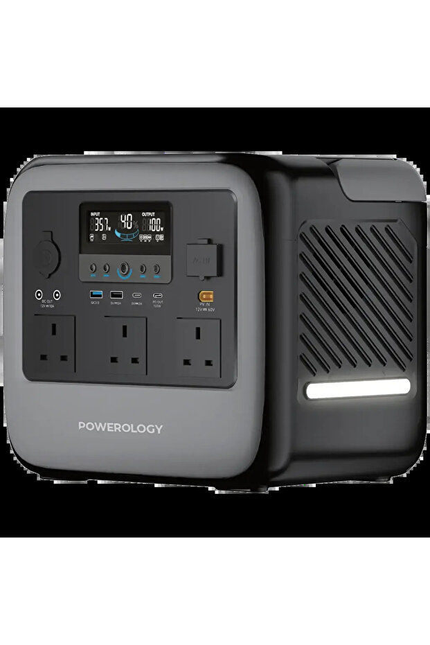 Pater III Portable Power Station 1200 W - Gray