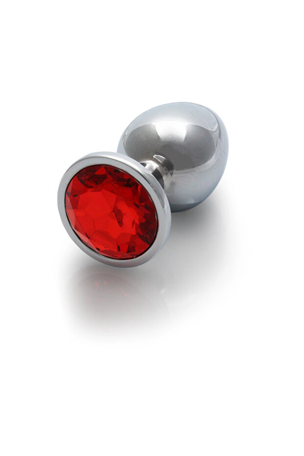 Ouch! - Metal Butt Plug - Round - Medium - 6