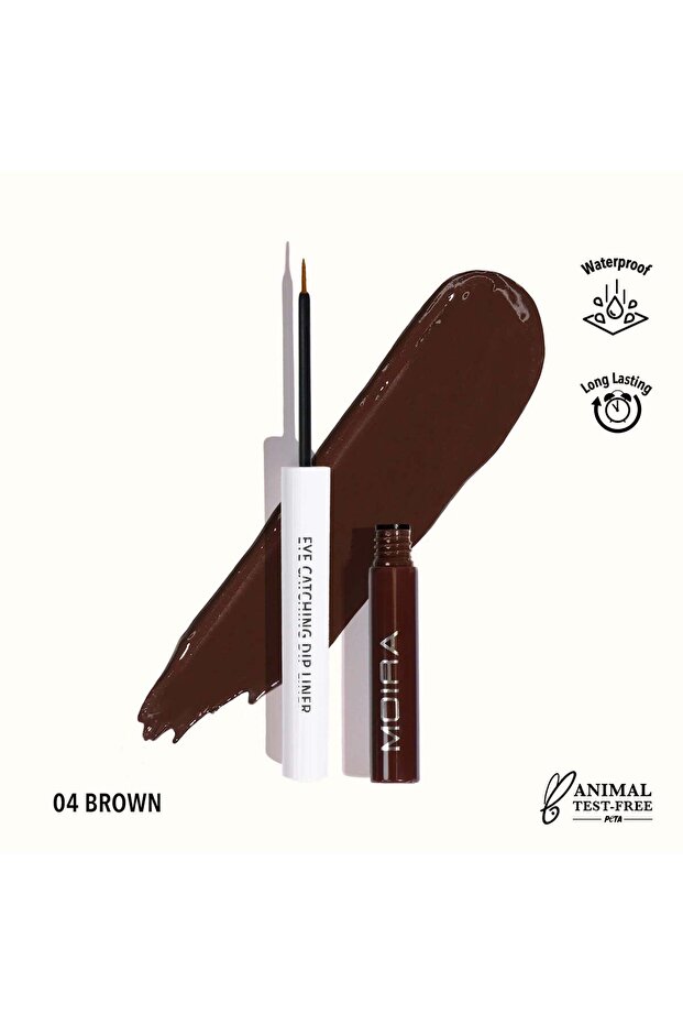 Eye Catching Dip Liner (004, Brown)