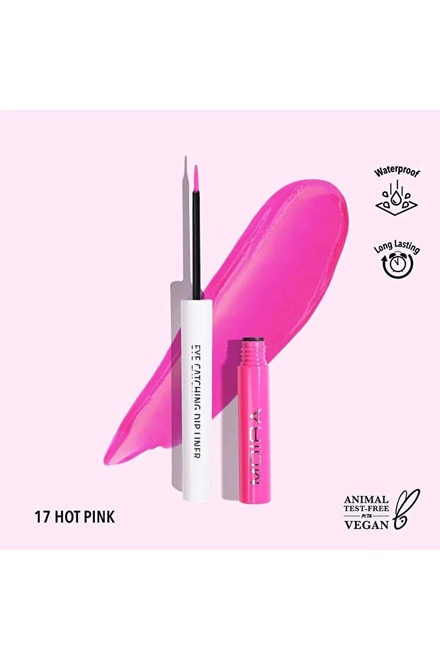 Eye Catching Dip Liner (017, Hot Pink)