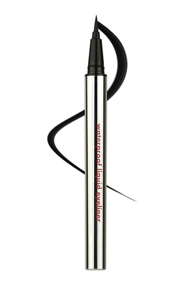 - Waterproof Eyeliner: Black