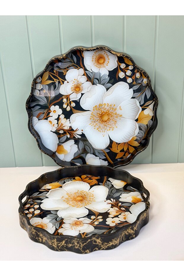 2 Li Luxury Lill Tepsi - 1