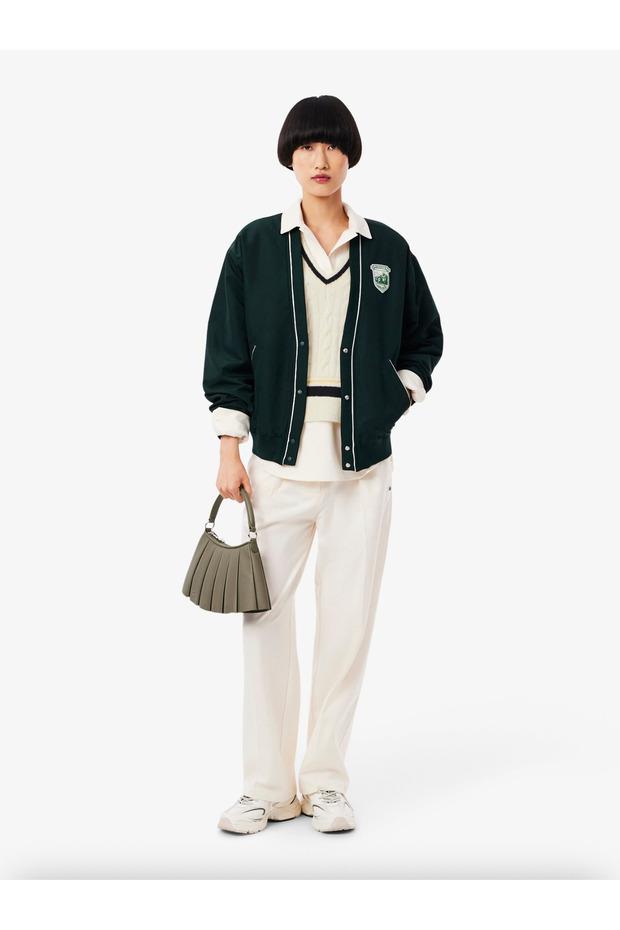 Cable Knit Wool Sweater Vest - 6