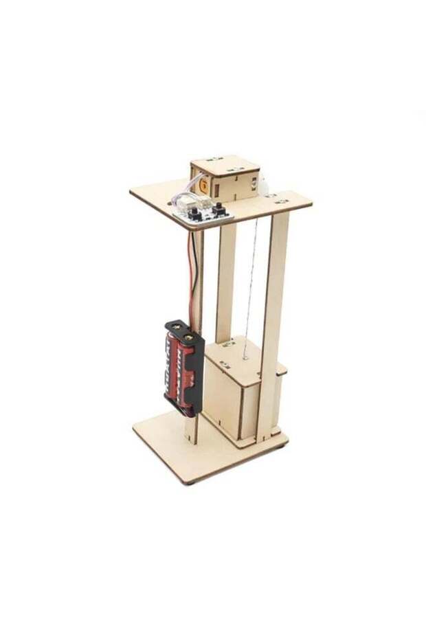 DIY Science Experiments Wooden Elevator Model Kit