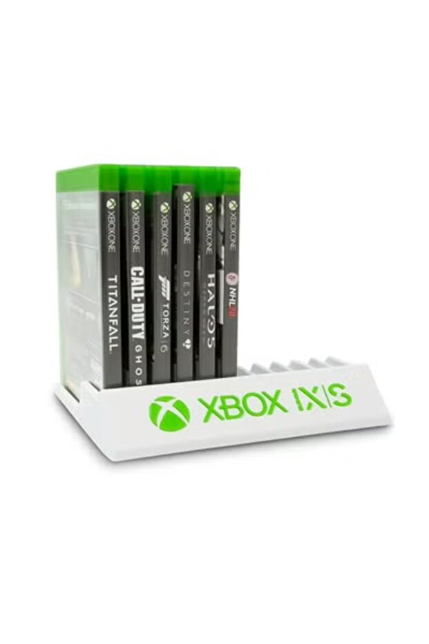 حامل عرض شامل لألعاب Xbox Series X / S (يتسع لـ 12 قرصًا)