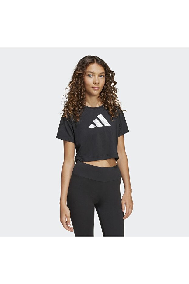 Training Essentials Glam Print Tişört - 6