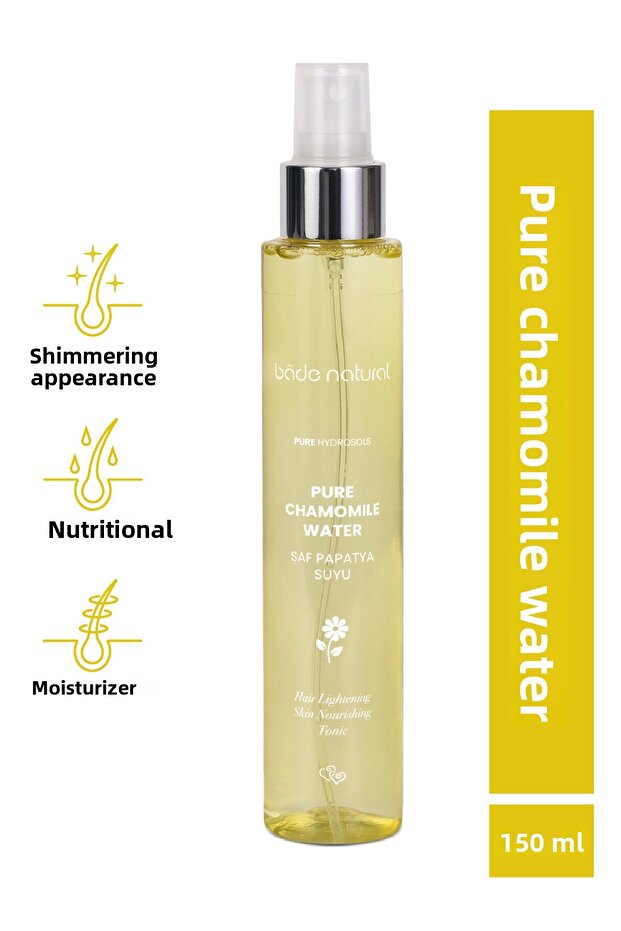 Chamomile Water Hair Tonic Natural Shine Effect Hair Lightener 100% Natural 150 ml
