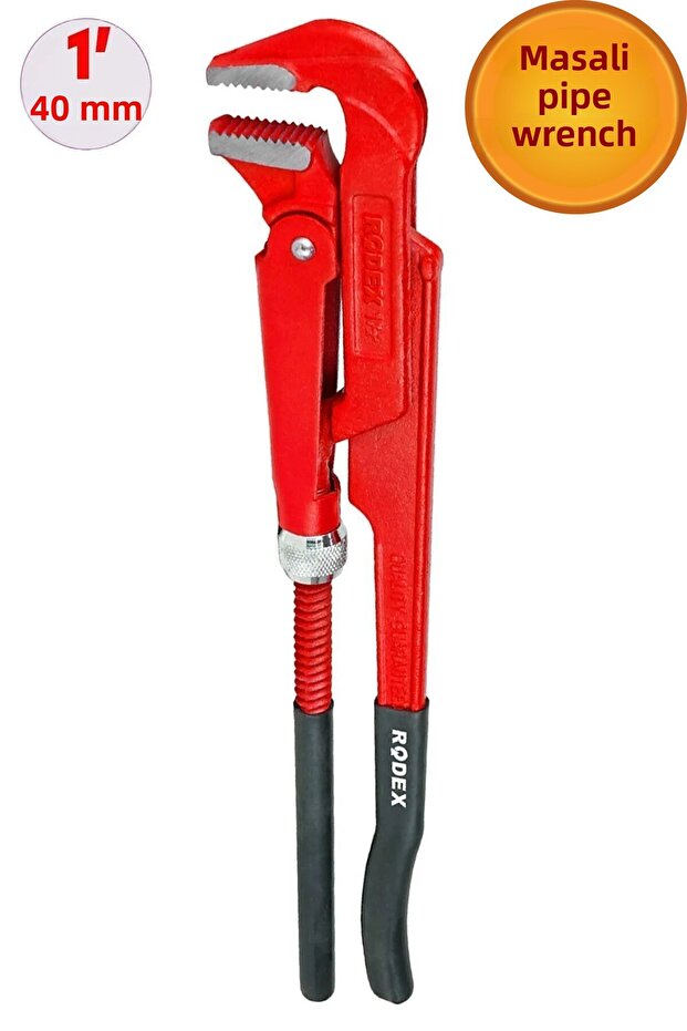1.Solid Tongs Pipe Wrench - 1" 40 mm