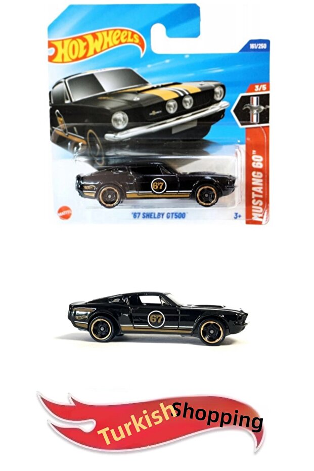 1:64 مقياس 2025 كيس 67 شيلبي Gt500
