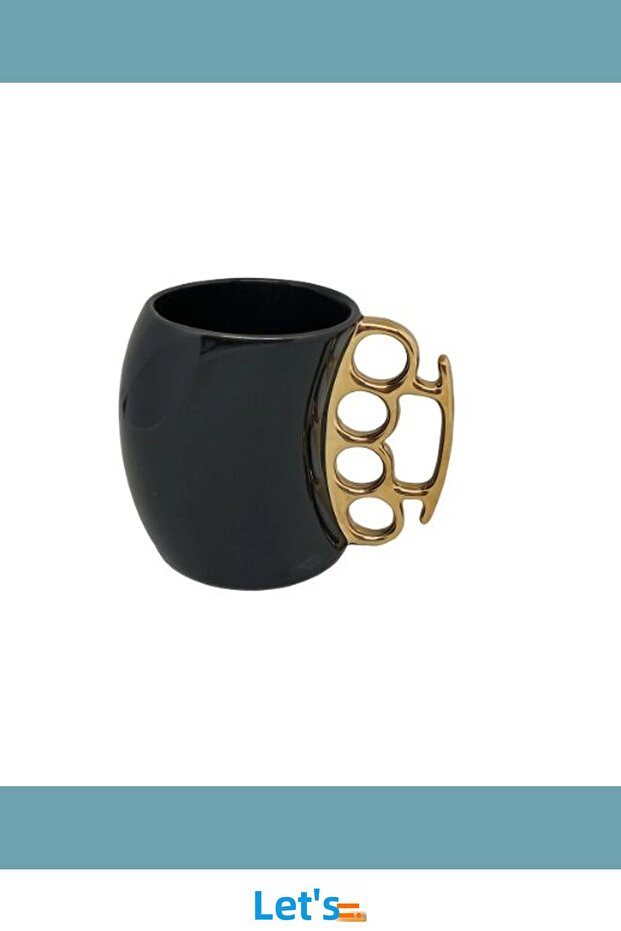 كوب سيراميك بتصميم قبضة اليد - 3