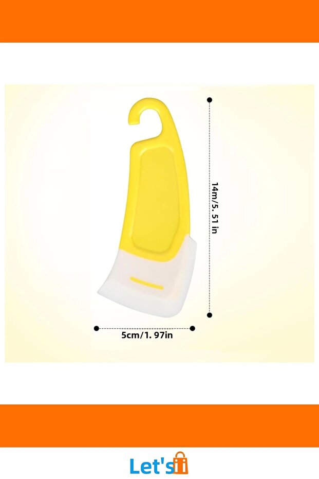 مكشطة تنظيف الأطباق متينة مع رأس سيليكون - 4