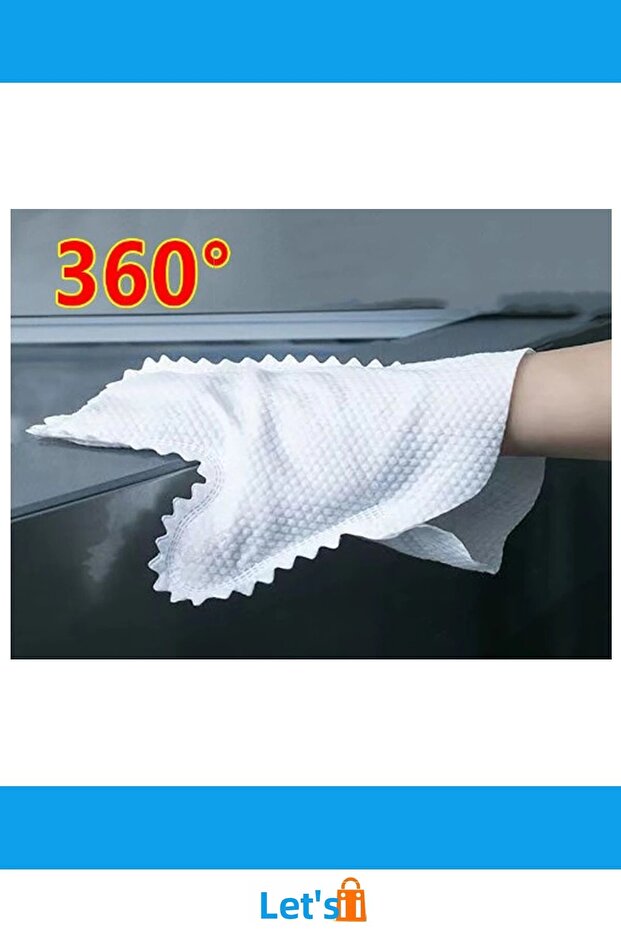 قفازات تنظيف من الألياف الدقيقة عالية الجودة 10 قطع - 3