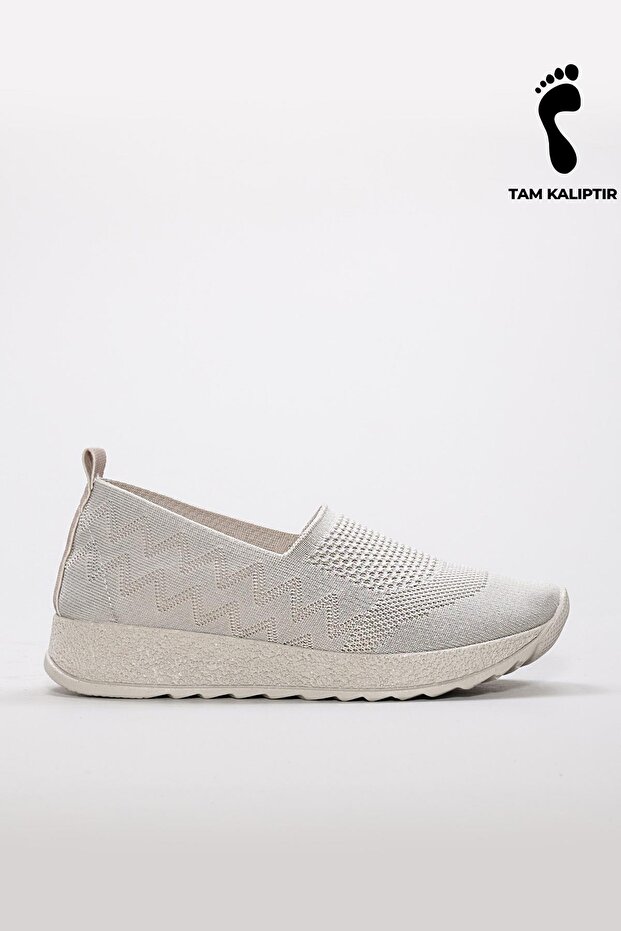 Beige Women's Casual Shoes 629ZA501-1001