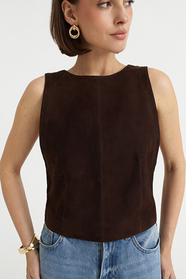 Kolsuz Suet Üst - 5