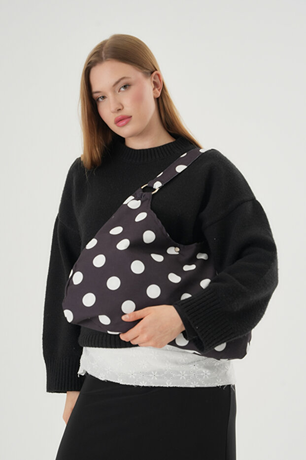 Polka Bag Polka Dot Bag / Polka Dot Shoulder Bag (28*49)