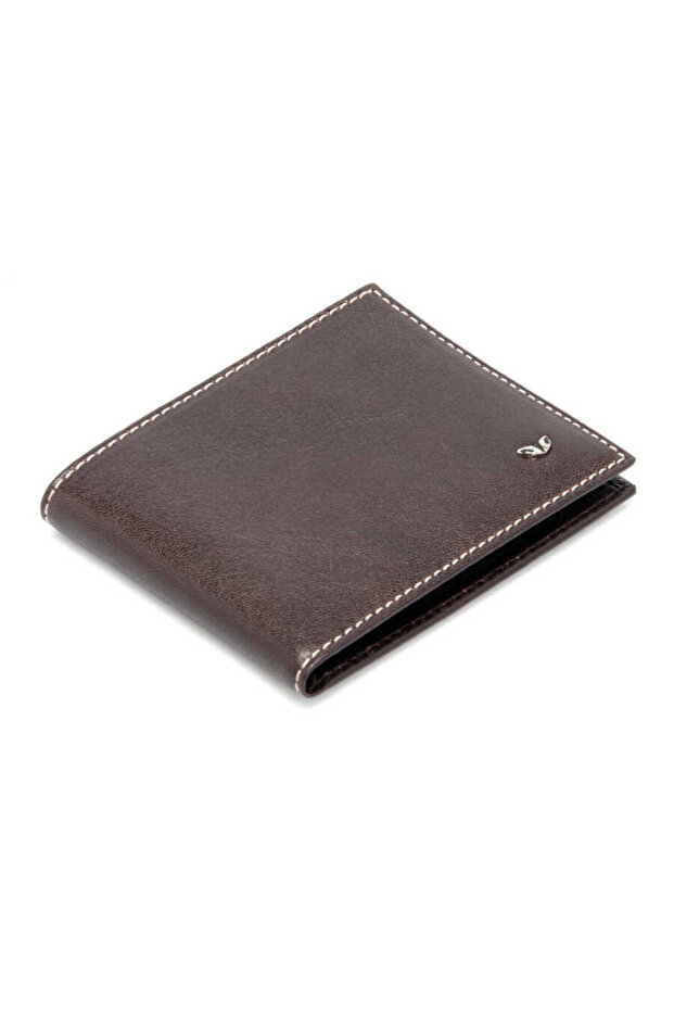 Brown Genuine Leather Men's Wallet - S1Ce00001519-A98