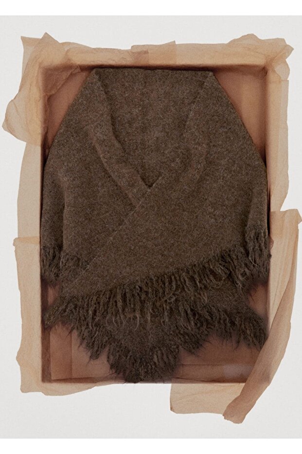 Püskül detaylı şal - 5