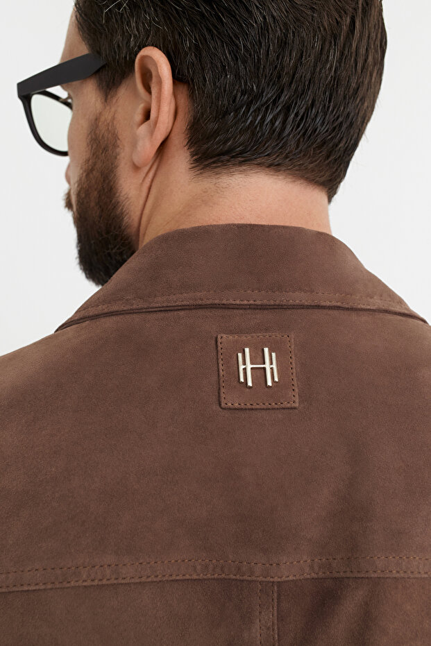 Suet Blazer Ceket - 5