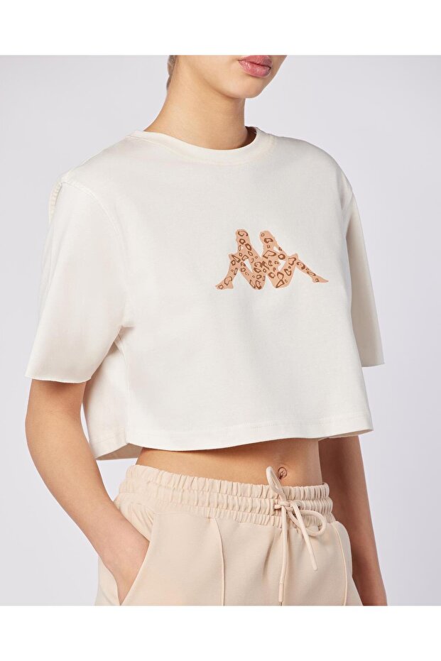 Parte Tee Kadın Bej Regular Tişört - 2