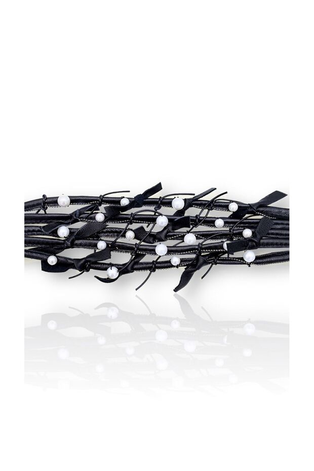 Pellis Deri Choker Kolye - 3