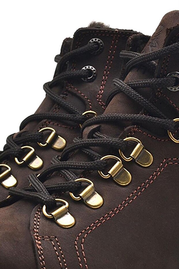 Brown Round Boot Laces - 2