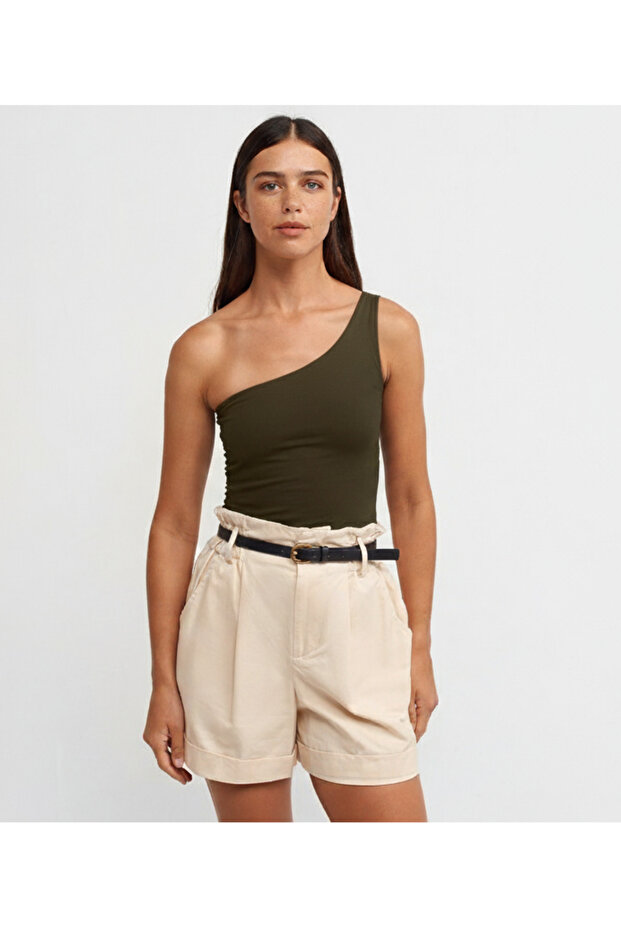 Minge asimetrică kaki - 1