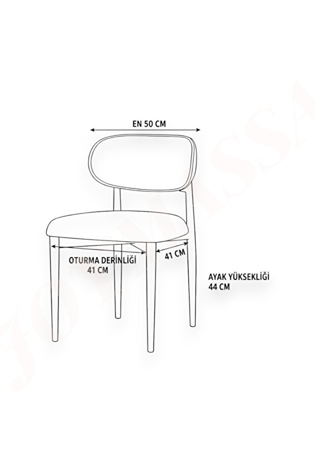 POLO SANDALYE ( 4 ADET ) - 5