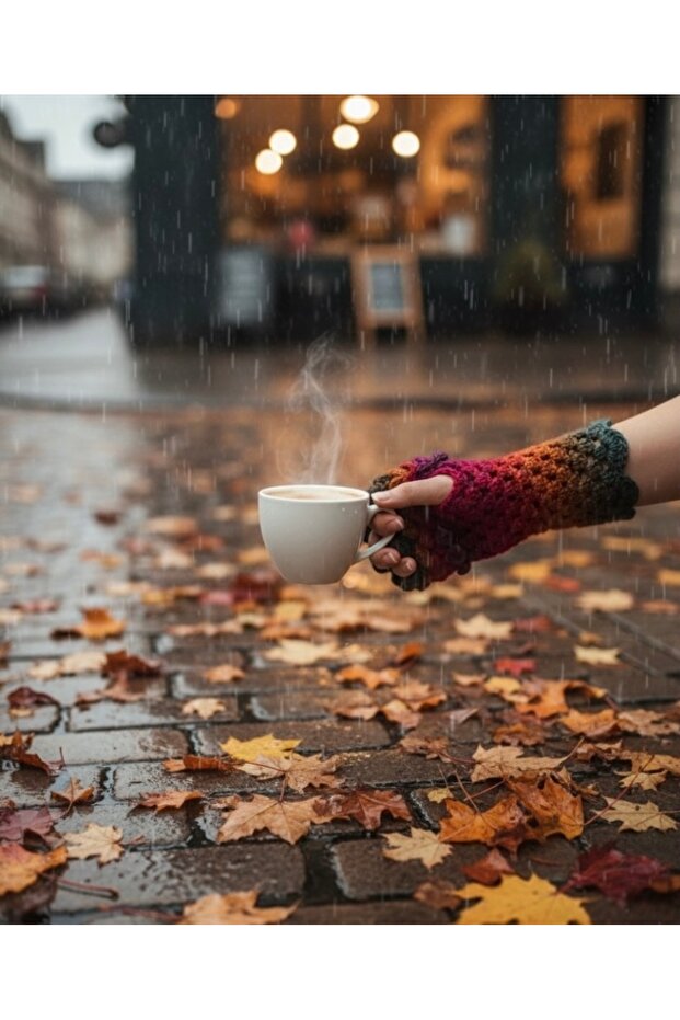 Örgü Eldiven *Crocodile - 3