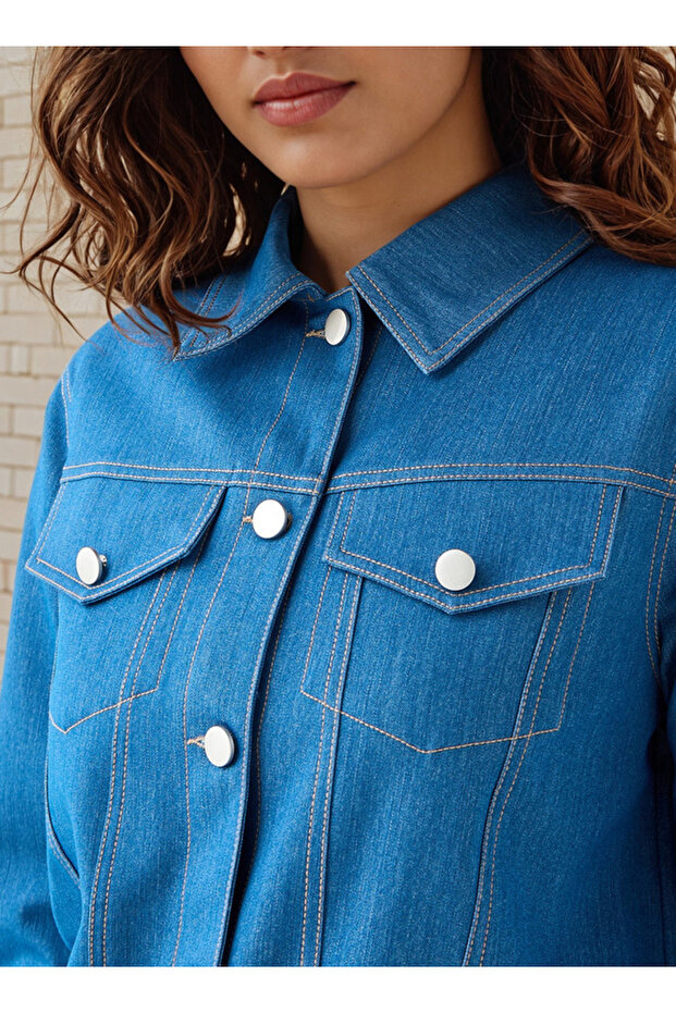 سترة سائق شاحنة بجيوب قابلة للطي - 4