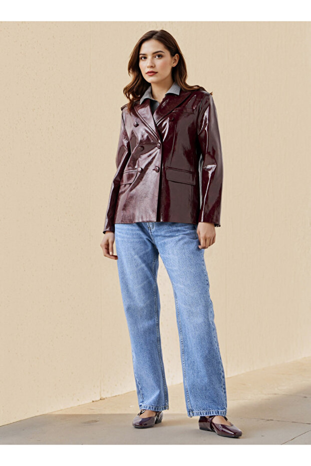 سترة من جلد البولي يوريثان - 2