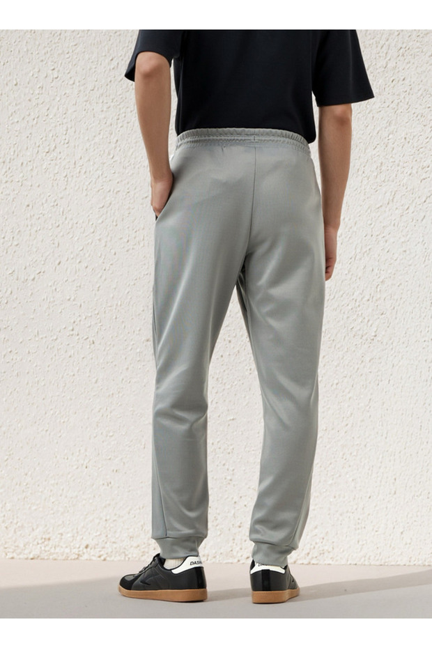 Regular Fit Joggers with Pockets - 3