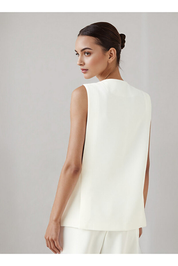 Long Button Waistcoat - 3