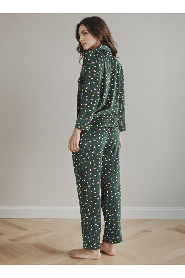 طقم بيجامات مطبوع - 3