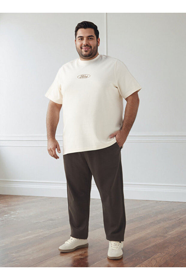 بنطال رياضي رجالي بقصّة عادية مع جيوب - 2