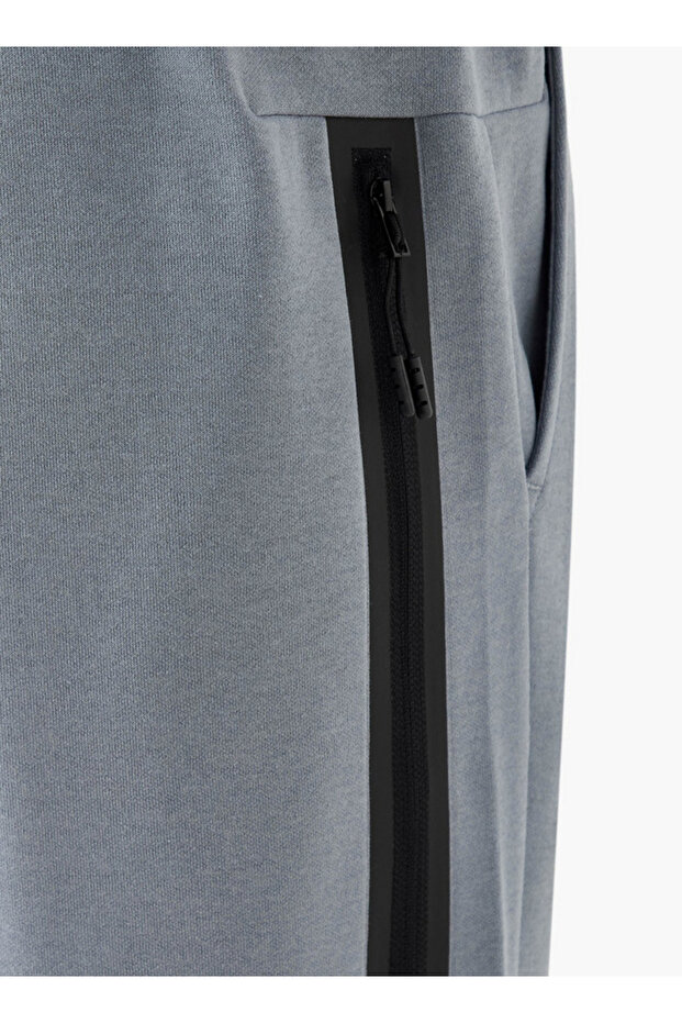 بنطال رياضي بقصّة عادية مع جيوب - 4