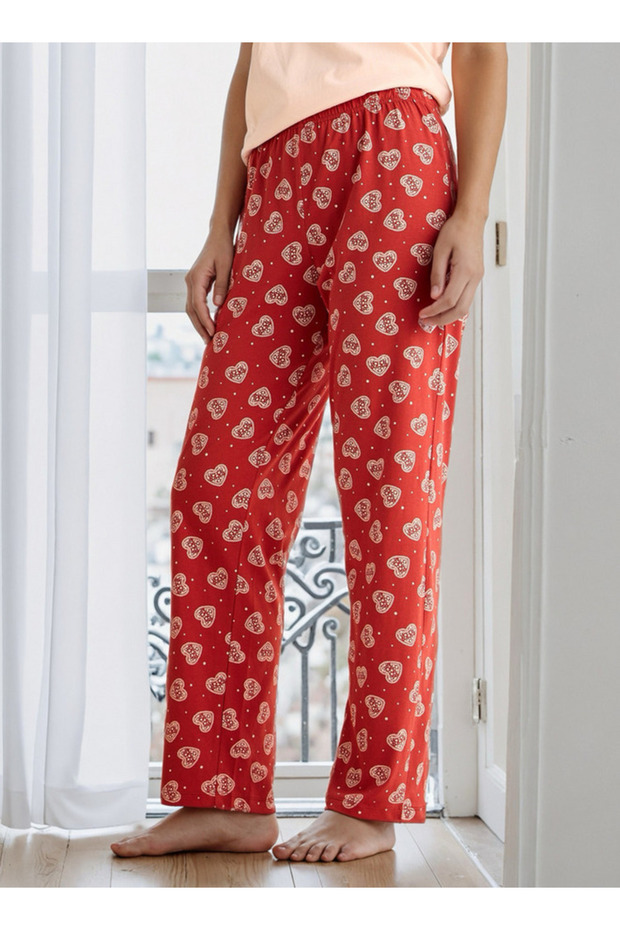 طقم بيجامة مطبوع - 4