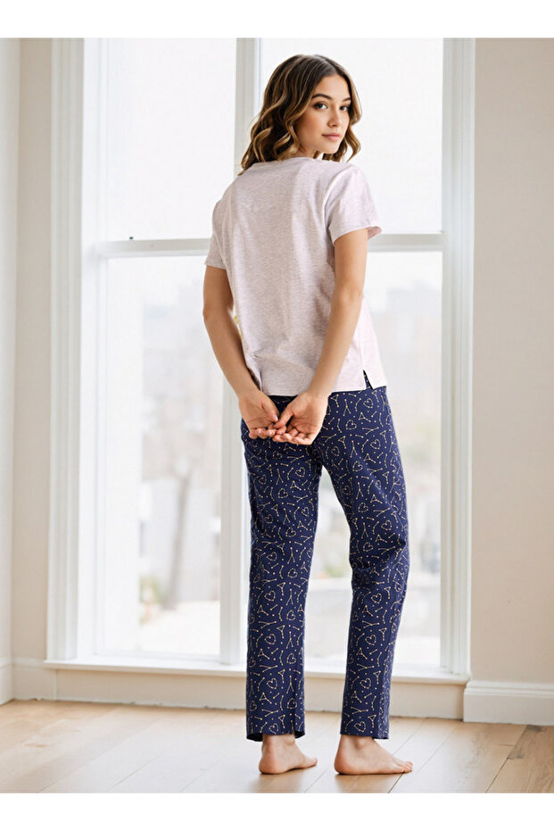 Printed Pyjama Set - 2