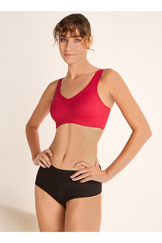 Seamless Bonded Support Bra - 4