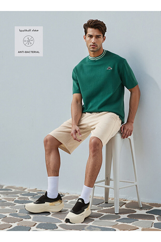 شورت بقصّة عادية مع رباط إغلاق وجيوب - 2