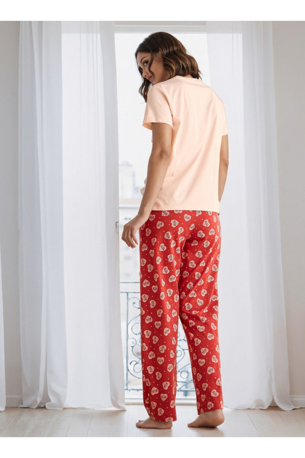 طقم بيجامة مطبوع - 2