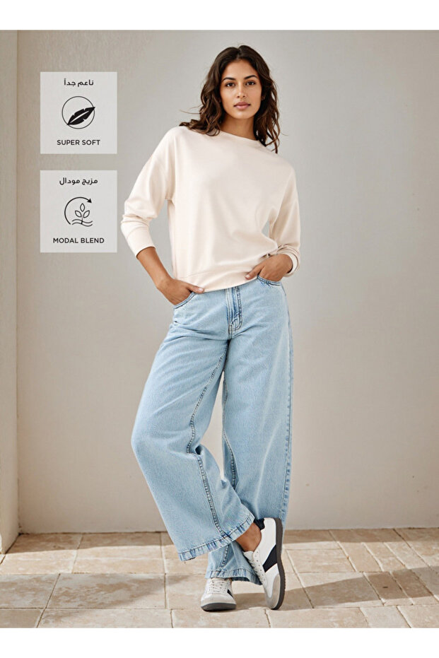 سويت شيرت ناعم الملمس - 2