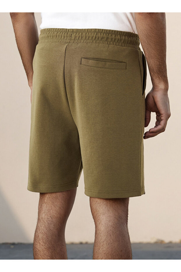 شورت غوص بقصّة عادية مع رباط للإغلاق - 3